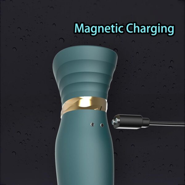 Adult Sex Toy Women Pussy Pump Clitoral Sucker Sucking Vibrator Vibrater Waterproof Magnetic Charging Vibrator Women Suction Vibrator Sex Toys Sex Machines Tools for Date Night - Image 5