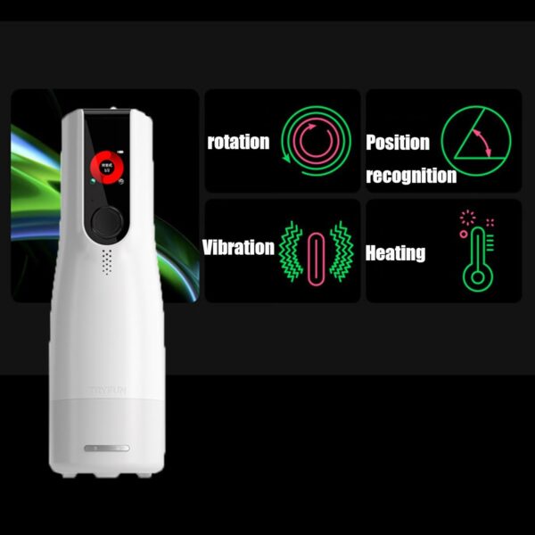 Male Masturbators Cup Sex Toys Male Male Vibrating Sucking Blowjobsex Machine for Male Adult Male Sex Toys Penis Pump LCD Display Pocket Pussy Male Stroker Mens Sex Toy Men Hands Free Masturbator - Image 6