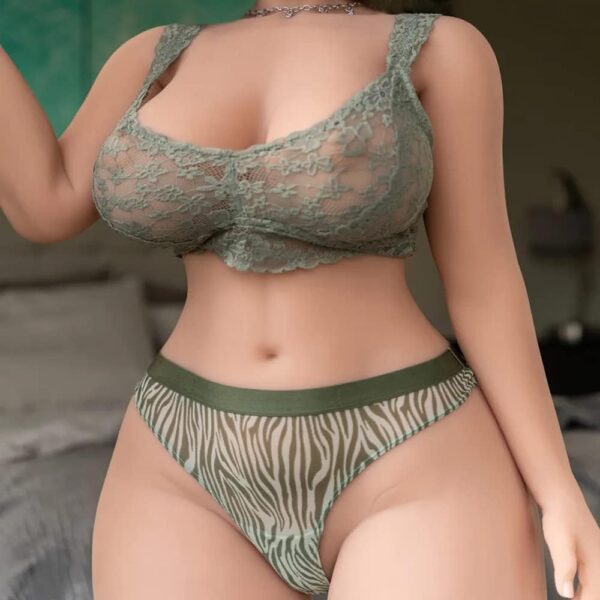 ​3 in 1 Realistic Love Doll Female Torso Sex Doll Male Masturbator Stroker with Big Boobs Ass Tight Vaginal and Anal Adult Sex Toy for Men Life Size Sex Doll 163CM/TAN - Image 2