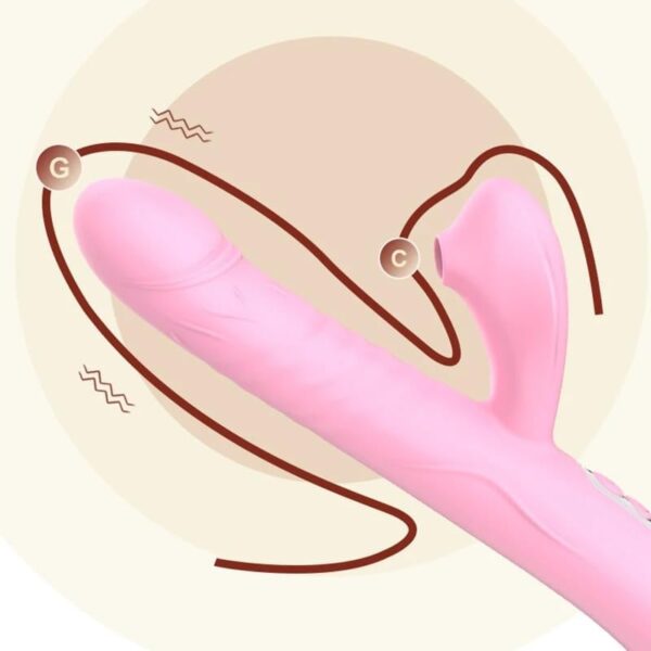 Vibrator Powerful Vibrator for Women Clitoris Massage Dildo Sex Toys Vibrators Adult Women Masturbation AV Stick Rabbit Vibrator - Image 2