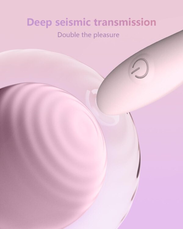 2024 Latest APP Controlled Vibrator with AI-Powered, Smart Wireless Remote Control Bullet Vibrator for Women Wearable Quiet G Spot Vibrator with Remote for Long-Distance Relationship - Image 6