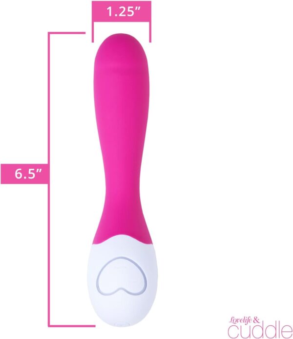 OhMiBod Lovelife Cuddle G-spot Vibrator [Clit Stimulator Vibrators] Personal Massager for Women | Sex Toy | Couples Massager with Seven Presets to Enjoy | Adult Sex Toys | Gifts for Women - Pink - Image 4