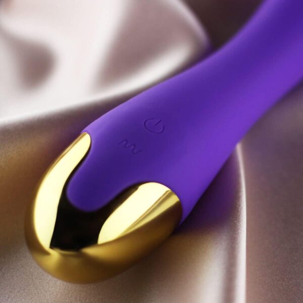 Edonista - Geneve - G Spot Vibrator (Purple & Gold) - Image 3