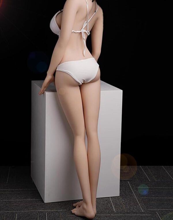 5FT Full Body Pure Silicone Sex Doll Adult Full Size Sex Dolls Life Size Sex Toy Women Female Torso Love Doll with Feet Standing Lifelike Jelly Breast & Shaking Butts Sex Toys Boutique (Boutique) - Image 5