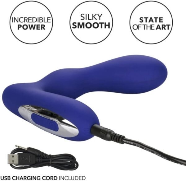 Deep Massager - Deep Tissue Massager Rechargeable Silicone Wireless G-Spot P-Spot Anal Prostate Massager Vibe Vibrator TW80379 - Image 8