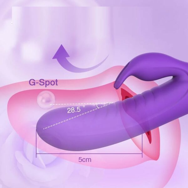 Vibrator Powerful Clitoral G-spot Rabbit Vibrator Dildo Women Masturbator 7 Vibration Modes Adult Sex Toys Waterproof Vaginal Vibrator - Image 4