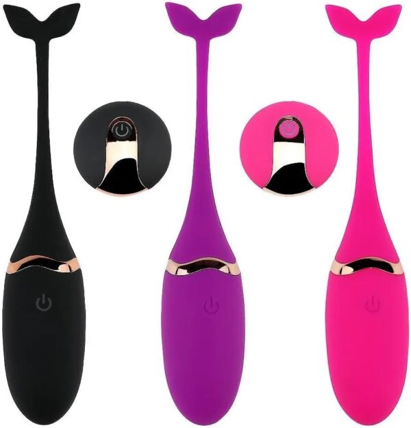 Silent Vibrating Cute Jumping Egg Vibrator Sex Toys for Women G-Spot Massage Remote Control Clitoris Massage Vibrator Egg Waterproof Vibrators for Adult Woman - Image 2