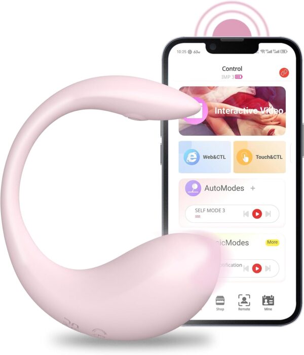 2024 Latest APP Controlled Vibrator with AI-Powered, Smart Wireless Remote Control Bullet Vibrator for Women Wearable Quiet G Spot Vibrator with Remote for Long-Distance Relationship - Image 8