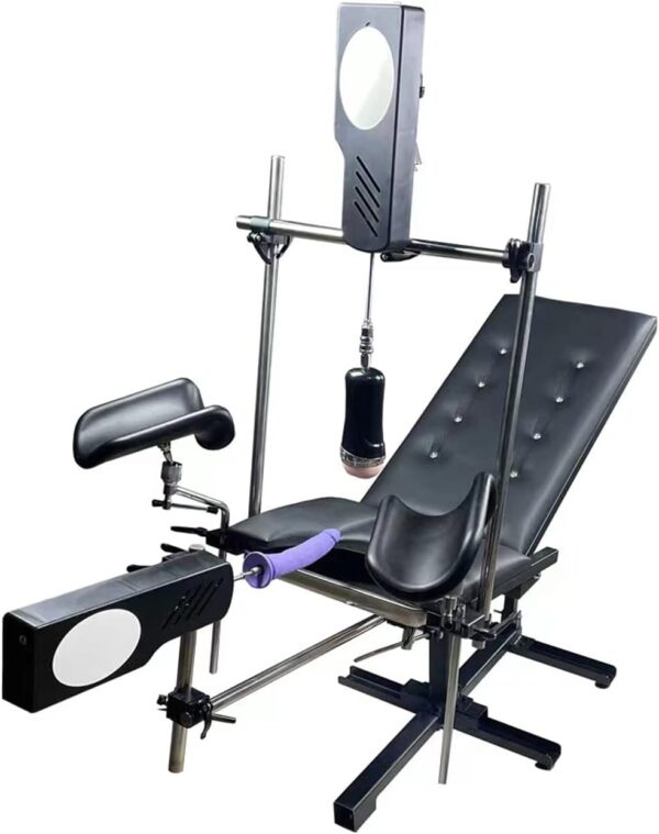 Adjustable Bondage Chair Sex Bench with Thrusting Dildo Machine Adult Sex Toys for Men, Women, Couples, Durable Frame Adjustable Stand & Controller Included, FREDORCH BDSM Furniture - Image 9