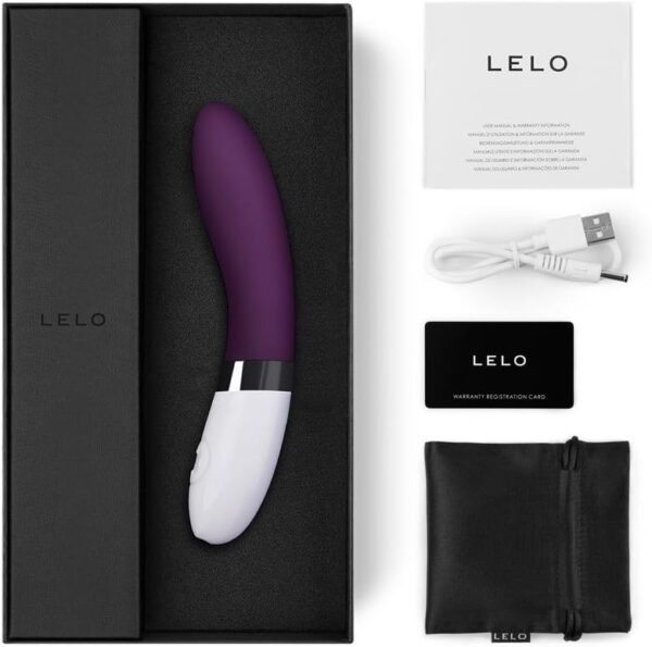 LELO LIV 2 Intimate Electric Gspot Vibrator, Vibrators with Thrilling Vibes and Medium Size to Fit Every Woman, Adult Sex Toys Women, Women Sex Toy Vibrator, G Spot Toy, Vibrators Female, Plum - Image 2