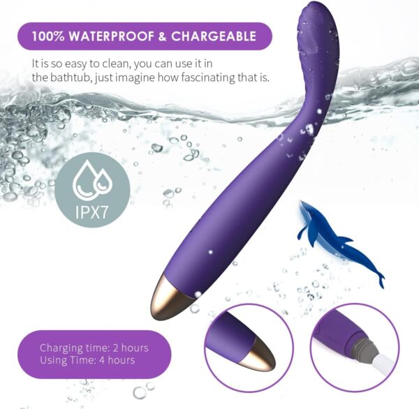 SVAKOM Female Squirting Vibrators Clit G-Spot Dildo Nipple Stimulator + G Spot Dildo Vibrator Adult Sex Toys - SVAKOM Waterproof Personal Massager Finger Dildos Vibrators for Women - Image 5