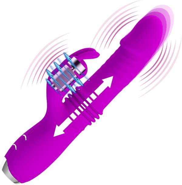 Pretty Love Dorothy Thrusting Rabbit Vibrator - Image 2