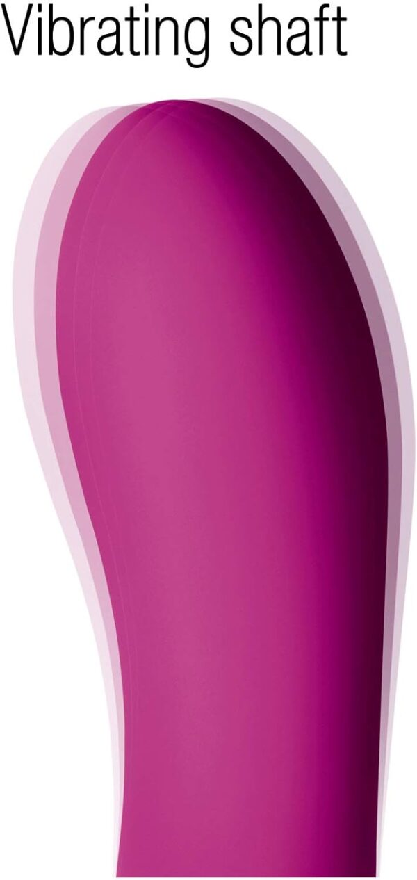 Inmi Pleasure Petal Silicone Rabbit Vibrator with Rotating Petals - Image 2