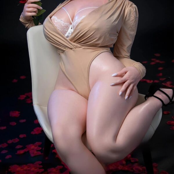 Full Size Sex Doll Fat Female Torso Full Body Love Doll with Ultra Soft Plump Boobs Silicone Sex Dolls for Man Sexy Sex Toys with Feet Standing Life Size Adult Sex Doll for Man 165CM/5.43FT - Image 7