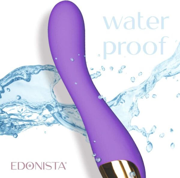 Edonista - Geneve - G Spot Vibrator (Purple & Gold) - Image 5