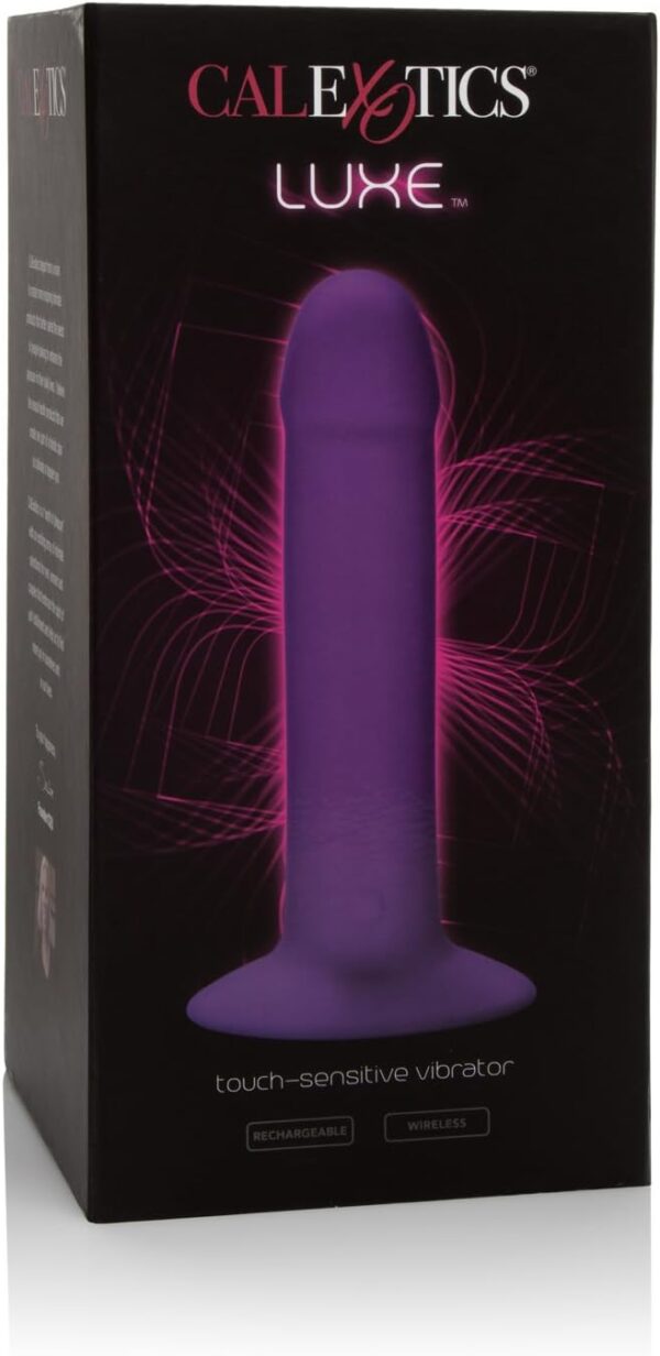 CalExotics Novelties Luxe Touch-Sensitive Vibrator, Purple - Image 6