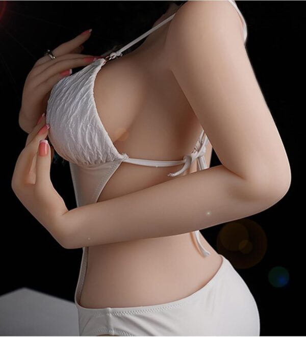 Full Size Sex Doll Full Body Male Sex Toys with Real Big Breast Soft Butt and Standing Feet Adult Toys Sex Dolls Silicone Sexy Sex Toys Women Torso White Skin, L843 - Image 6