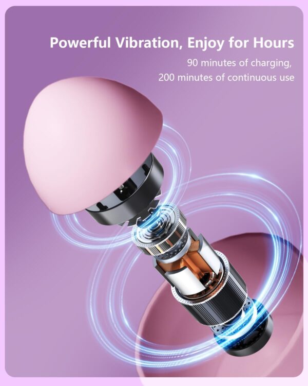 2024 Latest APP Controlled Vibrator with AI-Powered, Smart Wireless Remote Control Bullet Vibrator for Women Wearable Quiet G Spot Vibrator with Remote for Long-Distance Relationship - Image 2