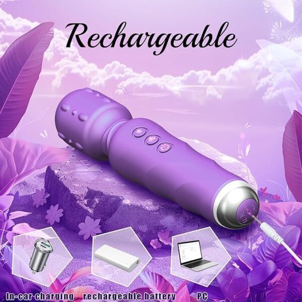 New Ripple Rider Vibrator - 20 Frequency 8 Speed AV Vibrator G-spot Stimulator Female Couple Adult Sex Toys - Image 5