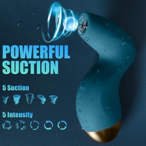 SVAKOM Pulse Pure Clit Stimulator Nipples Sucker with 5 Modes 3 Intensity + SVAKOM Coco G Spot Vibrator - 8 Seconds to Climax Finger Shaped Waterproof Vibes for Women - Image 2