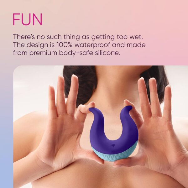 Volea - Fluttering Tips Discreet Vibrator for Women to Feel Butterflies from Head to Curling Toes. Premium Silicone Volea’s to Stimulate Your Clitoral Suction Zones with 10 Vibration Modes - Image 5