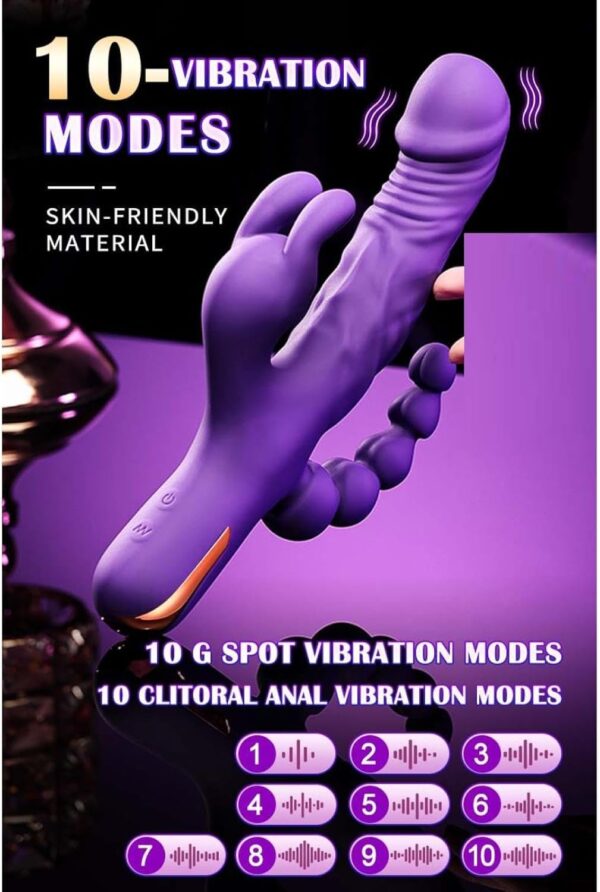 Vibrators Adult G-Spot Vibrators for Men Adults Vibrator for Women G Spot Vibrating G-spot for Women Vibrator Toys for Men - Image 5