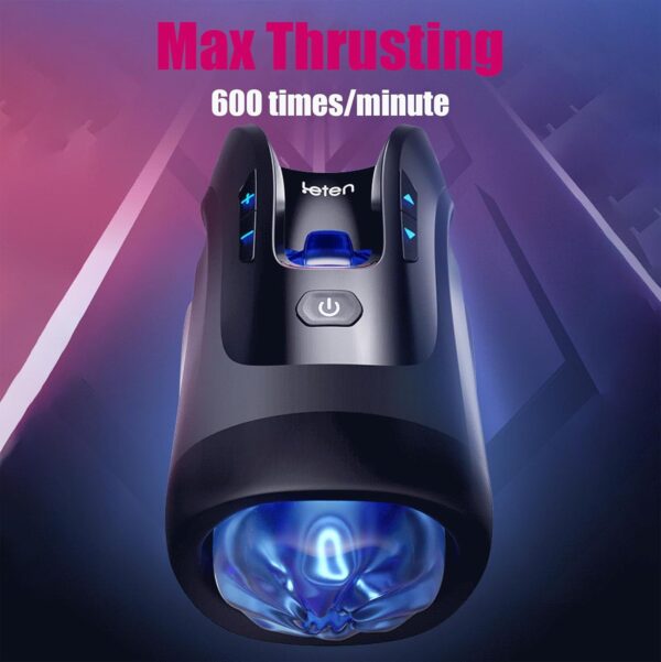 Male Masterbators Mens Sex Toys Masturbator Male Sex Toys Men Male Strokers with 10 Thrusting & 5 Thrusting Speeds Modes for Penis Stimulation Electric Pocket Pussy Male Sex Toy Adult Toys for Men - Image 6