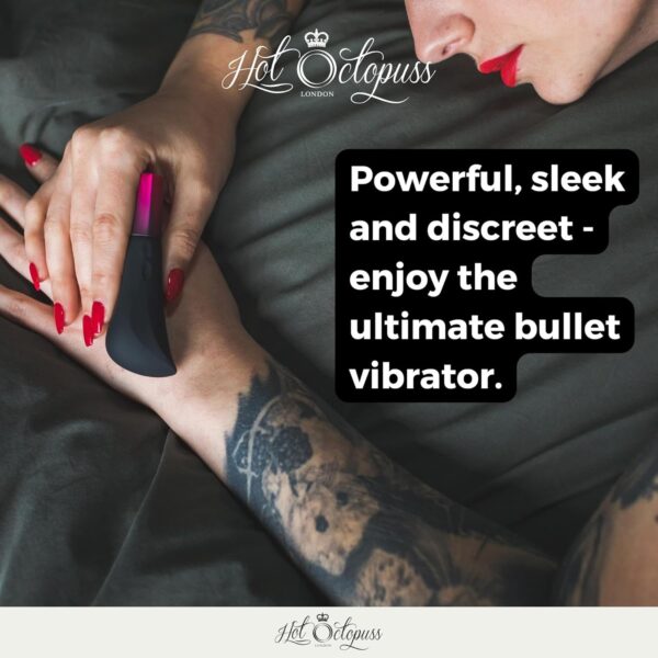 Hot Octopuss | AMO | Bullet Vibrator | USB Rechargeable | Extra Powerful Clitoral Stimulator | Sex and Masturbation Toy for Women - Image 2