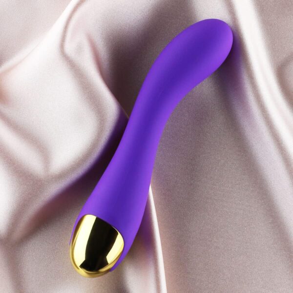 Edonista - Geneve - G Spot Vibrator (Purple & Gold) - Image 2