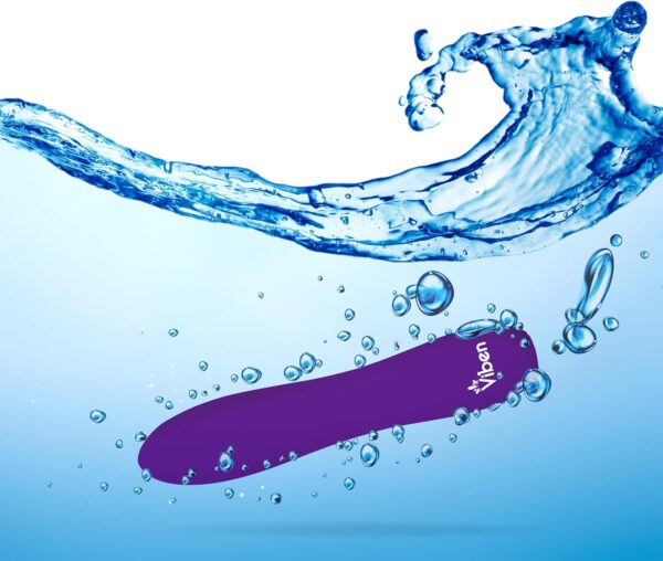 Viben Vivacious Bullet Vibrator | 10 Function Power Bullet | Premium Silicone Rumble Motor | USB Rechargeable Waterproof Adult Toys | Violet - Image 4