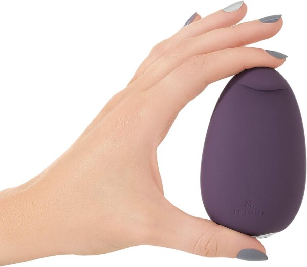 Mimi Soft Clitoral Vibrator, Powerful, Whisper Quiet, Soft Velvet Tip, Waterproof, USB Rechargeable, 100% Medical Grade Silicone - Purple - Image 4