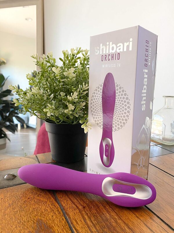 SHIBARI Orchid, Luxury 7-Speed Vibrator, Purple (Pack of 2) - Image 5