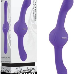 ASK GRANDPA GOURMET COFFEES Evolved Our GYRO Vibe - Purple 29.5 cm USB Rechargeable Super Double Vibrator, One-Size