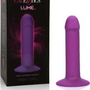 CalExotics Novelties Luxe Touch-Sensitive Vibrator, Purple