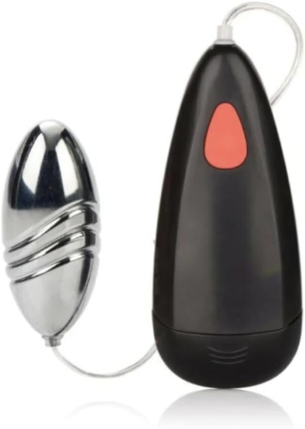 Deep Massager - Deep Tissue Massager Waterproof Silver Turbo Bullet Egg Vibrator RS96590, Like on Photo