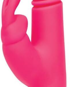 Happy Rabbit Thrusting Rechargeable Silicone Realistic Rabbit Vibrator Pink