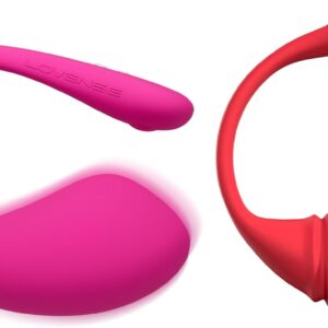 LOVENSE Vulse Vibrator Thrusting & Vibration 2 in 1 Sex Toys, G Spot Stimulator+LOVENSE Lush 3 Bullet Vibrator for Women Adult Sex Toys,Rose Pink