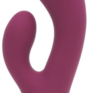 Lovehoney Mantric Rabbit Vibrator - 4.5 Inch Curved Silicone G Spot Vibrator for Women - Beginner Friendly Dual Stimulation Adult Sex Toy - Rechargeable & Waterproof - Pink