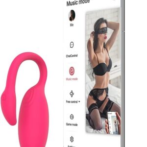 Magic Motion Flamingo Wearable Vibes, Intelligent Wearable Massager Remote Control Massaging Tool App with iOS Android Personal Intelligent Massager Wearable Vibrator Adult Toy Designed for Ladies