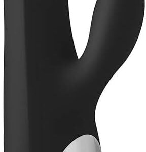 No. 2 Vibrant Toy Black Therapeutic Cordless Vibrator with 12 Multi-Speed Vibration Modes. 22,5 cm, G Spot Vibrator Stimulator- Discreet Packaging