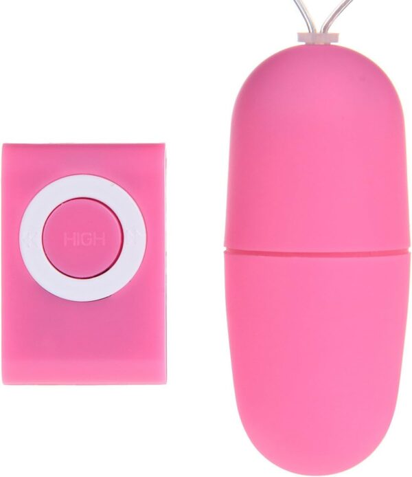 Pink Kit: Mini Pink Diamond Vibrator + Sexy Egg Wireless Vibrator with Remote Control Wireless Style MP3+ Mini Bullet for Men and Women Gay Romantic Evening Bondage