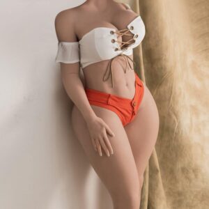 TPE Silicone Sex Doll Big Breast Sex Toys Women Torso Sex Doll Adult Sex Doll 163CM Life Size for Men Full Body with Metal Skeleton Love Doll US Shipping（50KG）