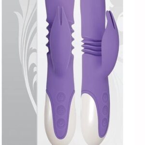 The Evolved EN-2872 Thick & Thrust Rabbit Vibrator, Purple