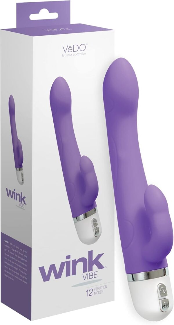 Vivido Wink Mini Vibe Vibrator, Orgasmic Orchid